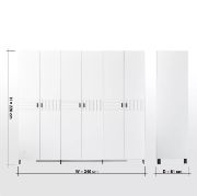 Seraya wardrobe+ Luxury Affordable Custom Living Room Sofa by Liqana – Saudi Arabia