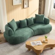 Curvo Sofa Luxury Affordable Custom Living Room Sofa by Liqana – Saudi Arabia