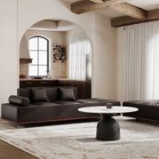 NoirStone Set + Luxury Affordable Custom Living Room Sofa by Liqana – Saudi Arabia