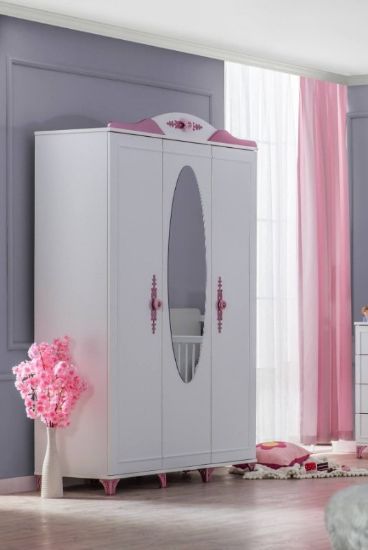 Serina Wardrobe Luxury Affordable Custom Kids Bedroom Wardrobe by Liqana – Saudi Arabia