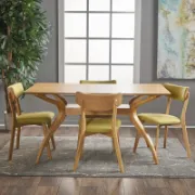 Nira Dining Set + Luxury Affordable Custom Kitchen Furniture by Liqana – Saudi Arabia