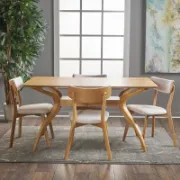 Nira Dining Set + Luxury Affordable Custom Kitchen Furniture by Liqana – Saudi Arabia