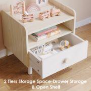 Nimoe Nightstand Luxury Affordable Custom Kids Bedside Tables by Liqana – Saudi Arabia