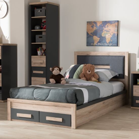 Kiro Bed + Custom Kids Bedroom Furniture by Liqana – Saudi Arabia