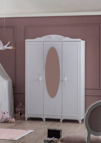 Homila Wardrobe Luxury Affordable Custom Kids Bedroom Wardrobe by Liqana – Saudi Arabia