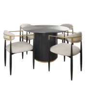 Mira Dining Set + Luxury Affordable Custom Kitchen Furniture by Liqana – Saudi Arabia
