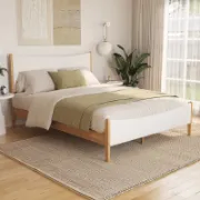 Krylon Bed + Luxury Affordable Custom Living Room Sofa by Liqana – Saudi Arabia