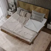 Artisia Bed + Luxury Affordable Custom Living Room Sofa by Liqana – Saudi Arabia