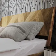 Artisia Bed + Luxury Affordable Custom Living Room Sofa by Liqana – Saudi Arabia