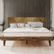 Artisia Bed + Luxury Affordable Custom Living Room Sofa by Liqana – Saudi Arabia