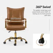 Wijad Chair + Luxury Affordable Custom Office Chairs by Liqana – Saudi Arabia