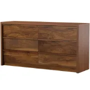 6-Drawer Modern Dresser