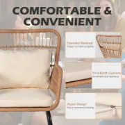 3 Piece Seating Group with Cushions