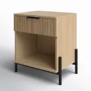 Wave Nightstand + Luxury Affordable Custom Living Room Sofa by Liqana – Saudi Arabia