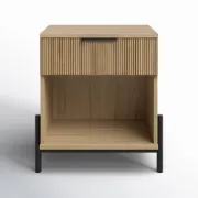 Wave Nightstand + Luxury Affordable Custom Living Room Sofa by Liqana – Saudi Arabia