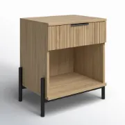 Wave Nightstand + Luxury Affordable Custom Living Room Sofa by Liqana – Saudi Arabia