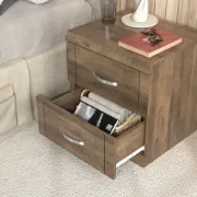 Loren Nightstand + Luxury Affordable Custom Living Room Sofa by Liqana – Saudi Arabia