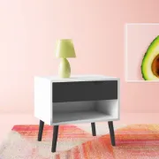 Lerano Nightstand + Luxury Affordable Custom Living Room Sofa by Liqana – Saudi Arabia