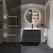 Nira Bathroom Vanity + Luxury Affordable Custom Living Room Sofa by Liqana – Saudi Arabia