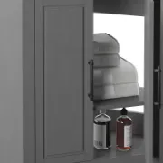 Evora Single Vanity + Luxury Affordable Custom Living Room Sofa by Liqana – Saudi Arabia