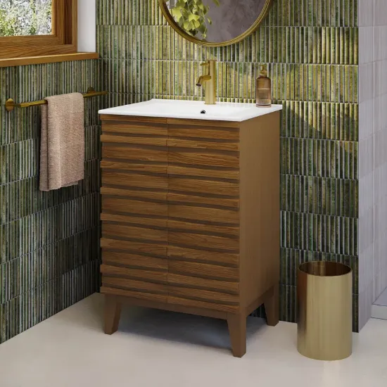 Solis Bathroom Vanity + Luxury Affordable Custom Living Room Sofa by Liqana – Saudi Arabia