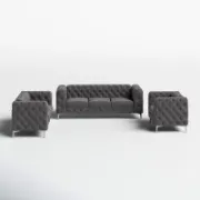 Godeus 3 -Piece Set+ Luxury Affordable Custom Living Room Sofa by Liqana – Saudi Arabia