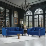 Latousha 2 -Piece Set+ Luxury Affordable Custom Living Room Sofa by Liqana – Saudi Arabia