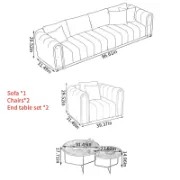 صورة طقم سانتوريني 4 قطع